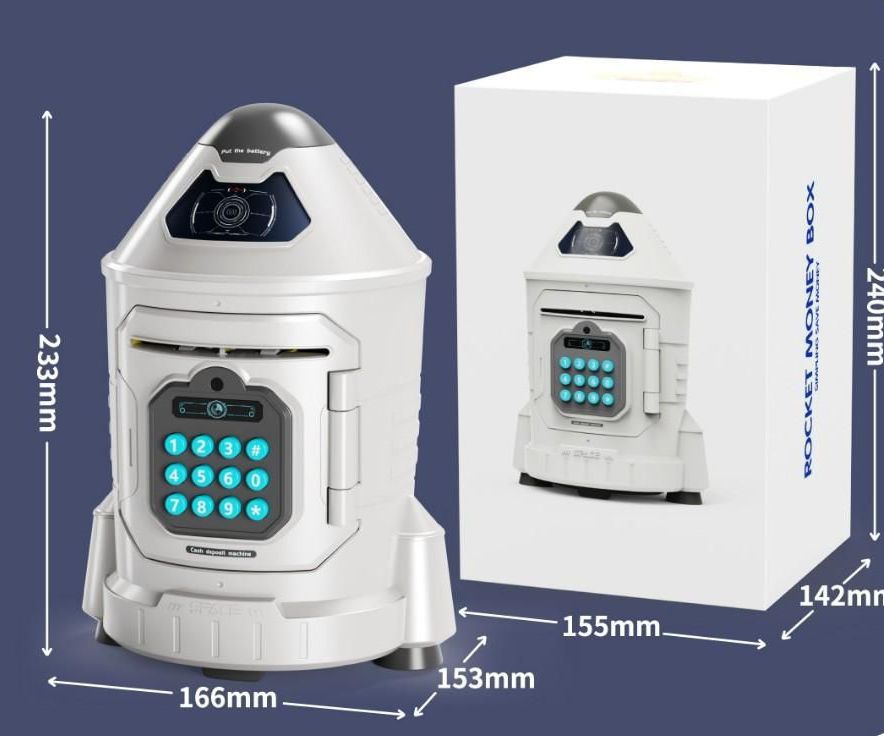 ALCANCIA TRAGA BILLETES COHETE